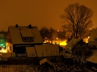 3:47 Uhr -  Bad Harzburger Stadtteil Schlewecke in winterlicher Landschaft. Leise rieselt der Schnee. Eine himmlische Ruhe. Ein Bilderbuchwetter.
